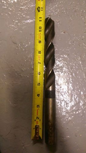 63/64&#034; Long Job Straight Shank Twist Drill Bit HSS