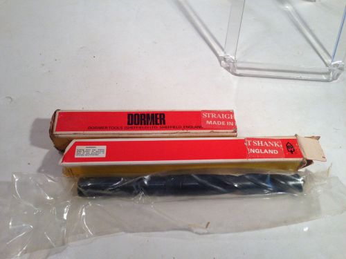 NOS Dormer ENGLAND 9/16&#034; High Speed Steel Taper Shank Drill Bit HSS Lathe 0234