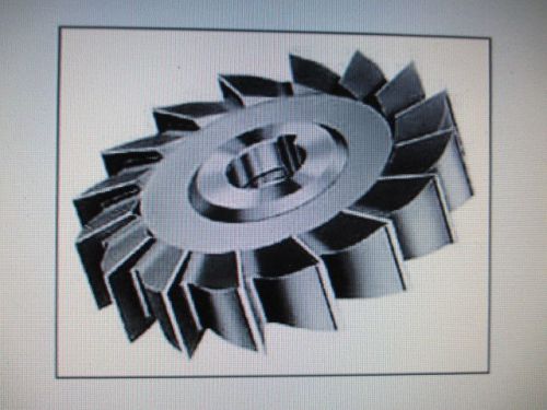 NEW Side Milling Cutter 6&#034; dia x 1/2&#034; width, Straight HSS