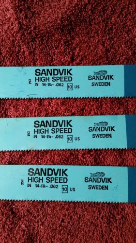 Sandvik  power hacksaw blade