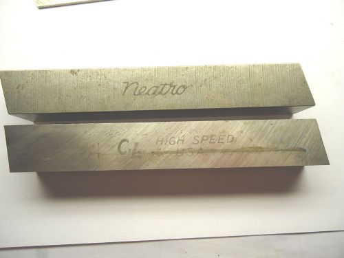 CHICAGO LATROBE &amp; NEATRO 3/4&#034; SQUARE HIGH SPEED TOOL BITS BLANKS