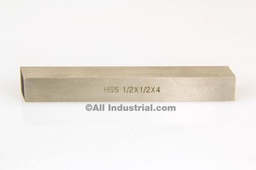 1/2&#034; X 1/2&#034; X 4&#034; HSS TOOL BIT SQUARE LATHE FLY CUTTER MILL BLANK