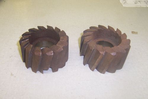 Shell mills 1 1/2&#034; bore HSS made in Mass