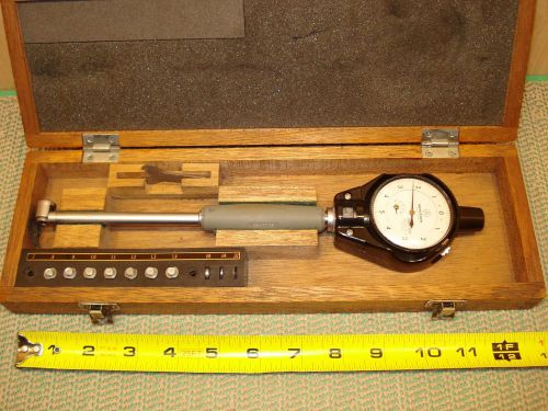 .8- 1.4&#034;  MITUTOYO BORE GAGE .0001&#034;  MODEL: 511-104 MACHINIST TOOL