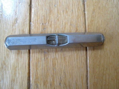 Starrett  #135 Nickel Plated Bubble Pocket Level