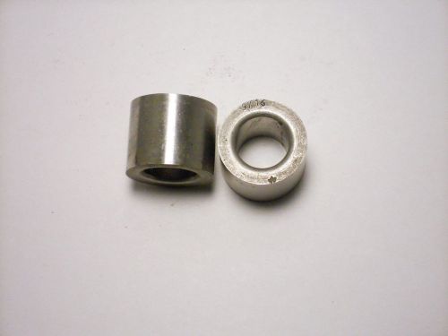 9/16&#034;  I.D.  Style P,  Headless Press Fit Drill Bushings- Lot of  2