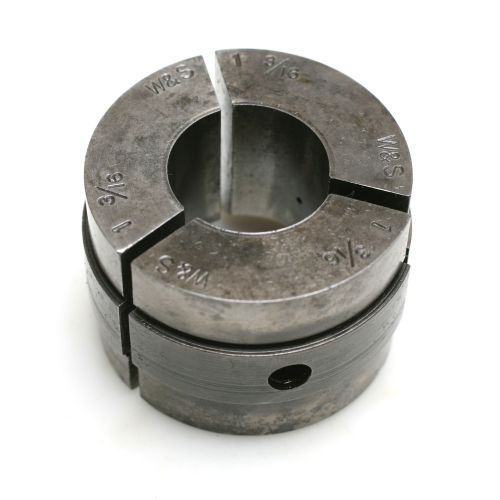 Warner &amp; swasey 1-3/16&#034; round collet pads set for 1129-1102 w&amp;s #4 master collet for sale