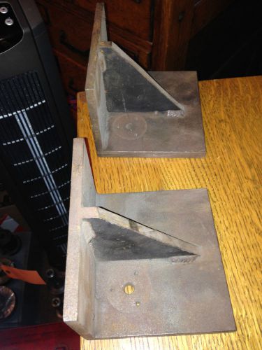 2 angle plates machinist 5 7/8&#034; x 4 3/8&#034; x 5 3/8&#034; for sale