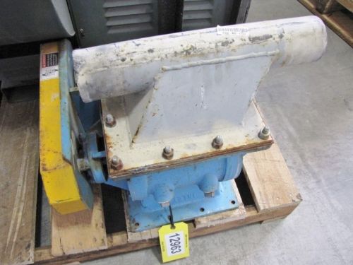 USED 8&#034; CAROLINA CONVEYING ROTARY AIRLOCK VALVE