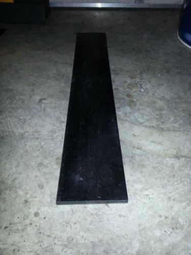 Black Delrin Bar &gt;&gt; 1/2&#034; x 5-3/4&#034; x 36-1/2&#034; &lt;&lt;