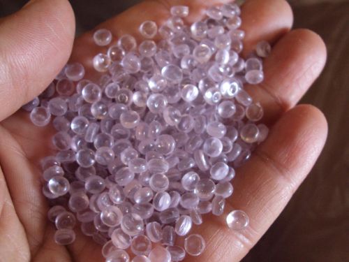 2150-1 CLR01 Rigid PVC Plastic Pellets Resin Material Clear 10 Lbs