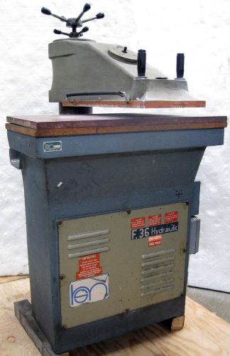 HUDSON 18-TON HYDRAULIC CLICKER PRESS made Italy