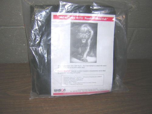 Wilson welding blanket &#034;Panther&#034; weld-felt 57597 3&#039; x 3&#039; (old 3309-1580) Jackson