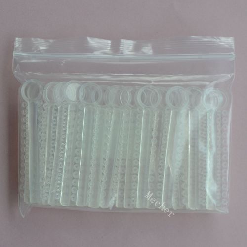 Dental Orthodontic ligature tie clear One Pack 1040pcs