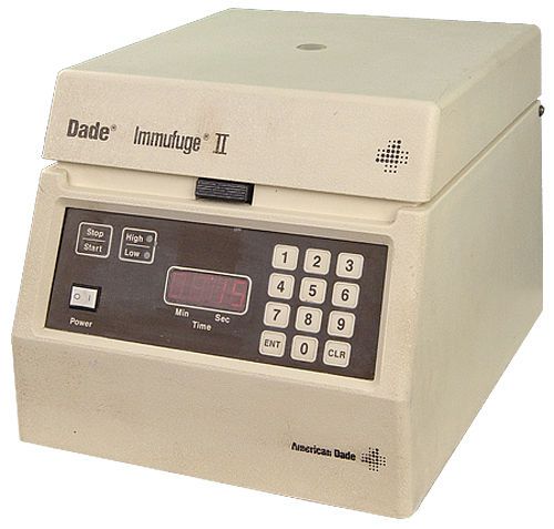 American Dade Immufuge II Benchtop Digital Centrifuge B5055-3S