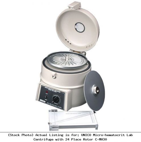 UNICO Micro-hematocrit Lab Centrifuge with 24 Place Rotor C-MH30