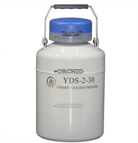 L YDS-2-30 CRYOGENIC CONTAINER NITROGEN WITH TANK 2 STRAP DEWAR LIQUID LN2