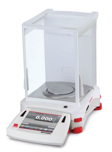 OHAUS EX324N AUTO DOOR EXPLORER ANALYTICAL BALANCE 320g 0.1mg MAKE OFFER NTEP