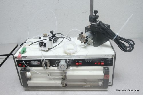 PHARMACIA BIOTECH P-500 PUMP WIH MIXER 5 MPA MOTOR VALVE MV-7  FPLC HPLC