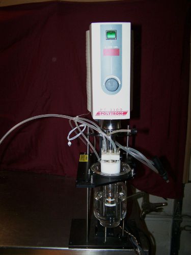 Polytron PT-MR3100 Kinematic Homogenizer With DISPERSING-AGGREGATE &amp; Lift Table