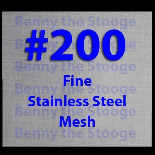 12&#034;x12&#034; #200 Mesh / 75 Micron - Scratchbuilding / Filter /Hobby /  Kief / U.S.A