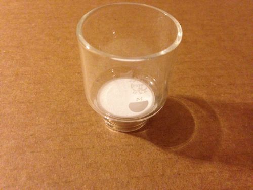 Pyrex lab glass gooch crucible 35mm x 35mm for sale