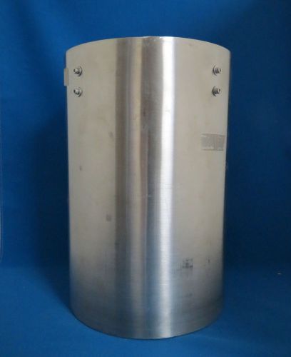 Baffled Stainless Steel SS Mixing Tank 11” Depth x 7  1/2 &#034; OD Heavy Duty