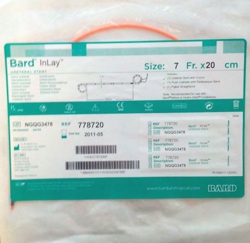 Bard InLay URETERAL DEVICE 7Fr X 20cm REF: 778720