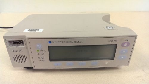 Nellcor Puritan Bennett NPB-295 Patient Monitor Sp O2