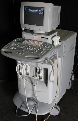 Acuson sequoia 512 08245875 with 3 probes ec-10c5 ultrasound machine ships free! for sale