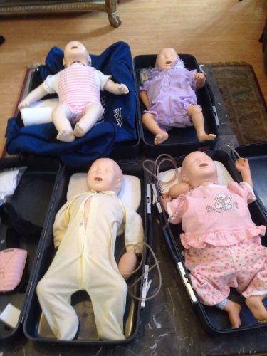 Baby anne four pack CPR manikin. Laerdal