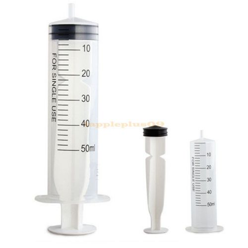 50ml PP Syringe for Hydroponics Lab Accurate Measuring