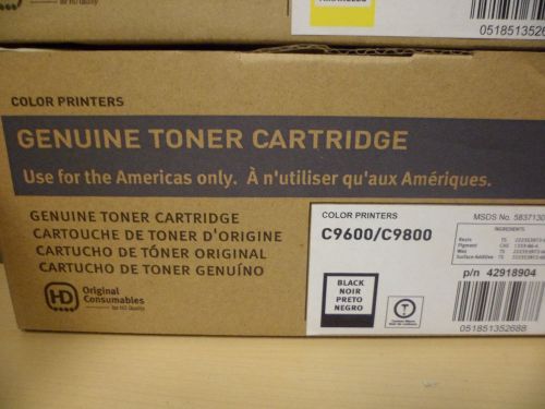 *OEM* Okidata Black Toner 42918904 for C9600/C9800