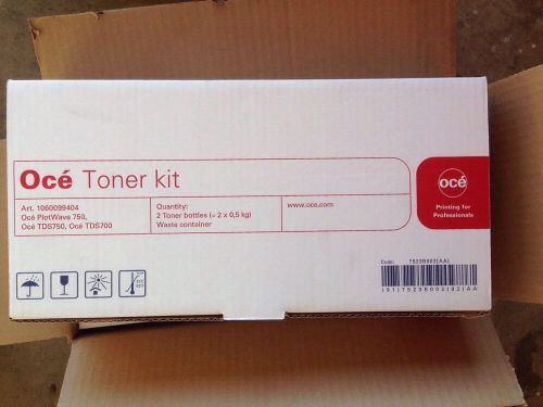 TDS700 TDS750 OCE&#039; TONER 2 BTLS/CTN GENUINE OCE&#039; BRAND NEW UNOPENED