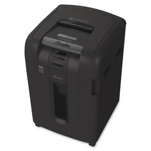 Swingline Stack-and-Shred Automatic Shredder - Cross Cut -500 Per - 21 gal