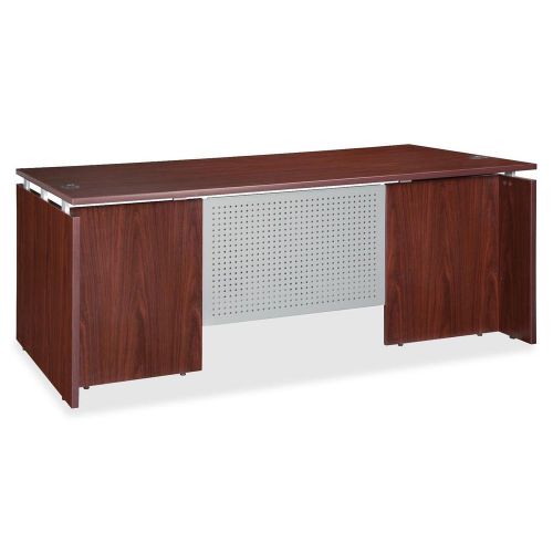 Lorell LLR68684 Ascent Series Mahogany Laminate Furniture