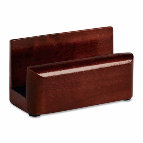 Rolodex Wood Tones Business Card Holder, Mahogany. FREE SHIPPING.