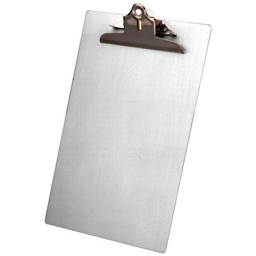 Saunders Clipboard - 1&#034; Capacity - 8.50&#034; x 14&#034; - Clamp - Aluminum