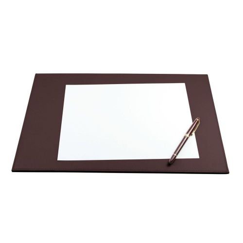 LUCRIN - Desk Pad 17.5 x 10.8 inches - Smooth Cow Leather - Burgundy