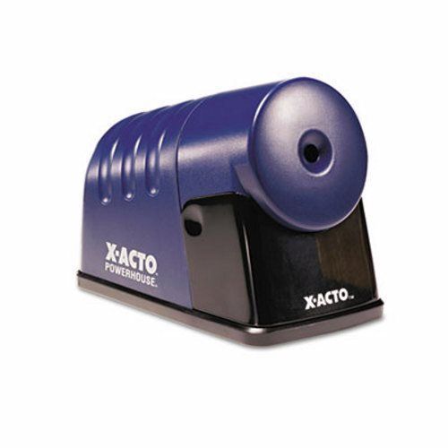 X-acto PowerHouse Desktop Electric Pencil Sharpener, Translucent Blue (EPI1792)