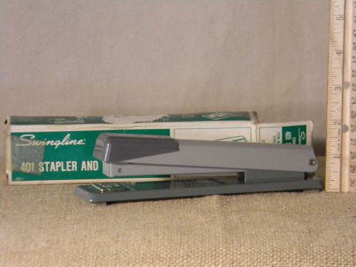 Swingline Stapler and Tacker in Original Box #401 Gray