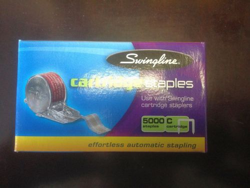 SWINGLINE CARTRIDGE STAPLES 5000 COUNT C CARTRIDGE BRAND NEW IN BOX