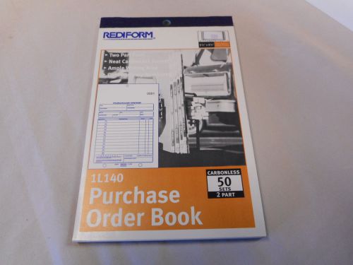 Rediform Purchase Order Book #1L140 50 Sets-2 Part, Carbonless