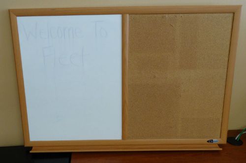 LOT# 1201-2: QUARTET DRY ERASE/ CORKBOARD - USED