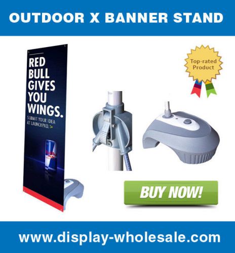 Outdoor X Banner Stand