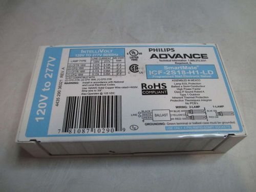 Lot of 20 Philips Adavance SmartMate Electronic Ballasts ICF2S18H1LD35M