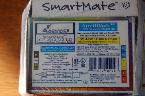 Advance smartmate icf-2s42-m2-ld - lamp fluorescent ballast - 42 watt cfl for sale