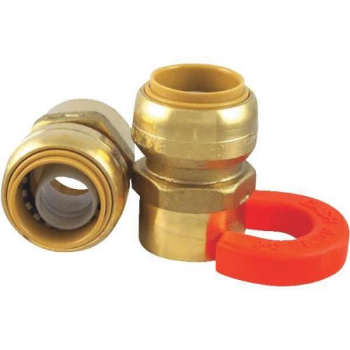 Sharkbite Brass Water Heater Installation Kit-1/2&#034;X3/4&#034;F WTR HTR KIT