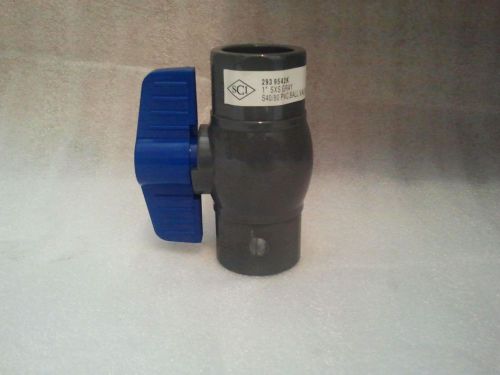 1” PVC Ball Valve Slip x Slip