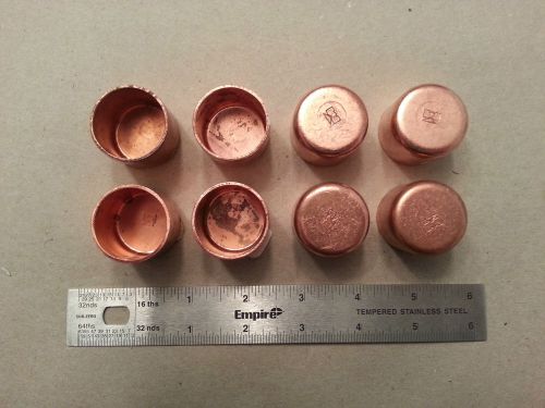 8 1&#034; Copper Caps